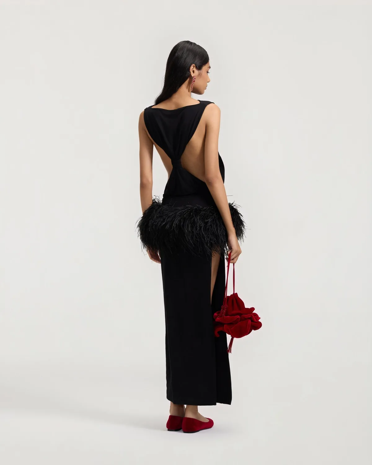 ROSE VELVET ATELIER BUSTIER