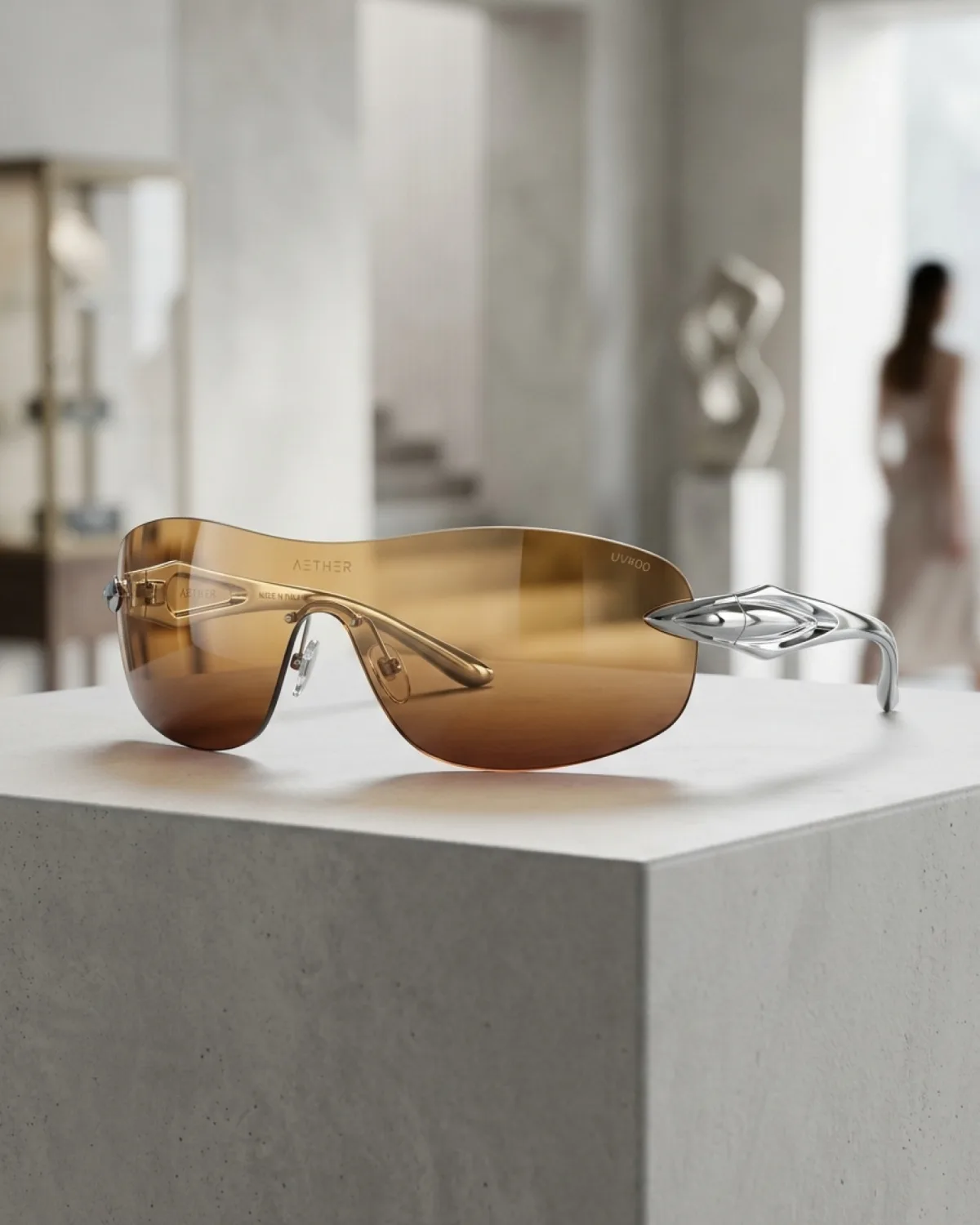 Fancì Shield Matrix Sunglasses