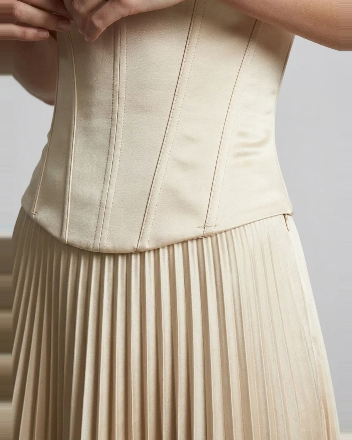 Aman Cut-out Evening Gown—Black (alternate view)